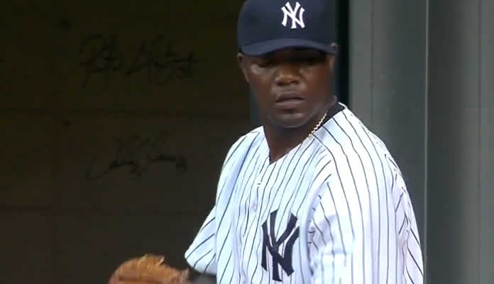 Michael Pineda strikes out nine over 6 2/3 innings of one-run ball, taking a no-hitter into the 7th inning against the Marlins on June 17, 2015 at Yankee Stadium