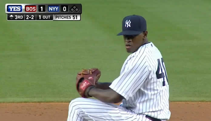 Luis Severino makes his Major League debut, striking out seven over five innings and allowing two runs on just two hits at Yankee Stadium on August 5, 2015