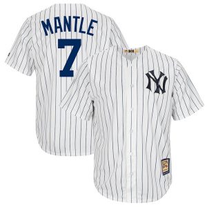 Mickey Mantle Cooperstown Home Jersey - Moiderer's Row Shop