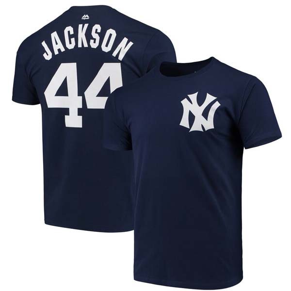 Reggie Jackson 1970s New York Yankees Cooperstown Collection t-Shirt