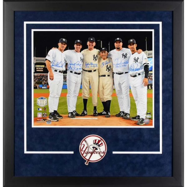 New York Yankees Perfect Pitchers & Catchers 16x20 Autographed Photo : Moiderer's Row Shop