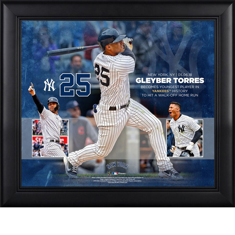 Gleyber Torres Commemorative Collage; Youngest to Hit Walk-Off » Moiderer's  Row : Bronx Baseball