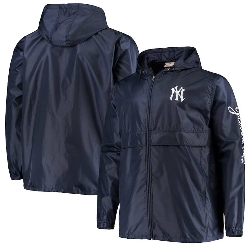 Yankees Men's Big & Tall Full Zip Jacket » Moiderer's Row : Bronx Baseball